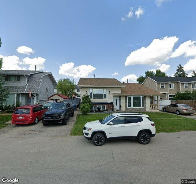 Street view of 240 Radley Place SE, Calgary
