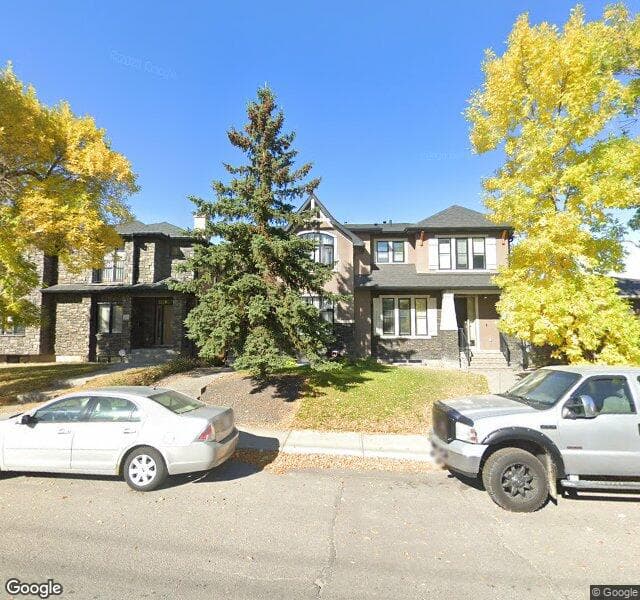 Street view of 3520 8 Avenue SW, Calgary