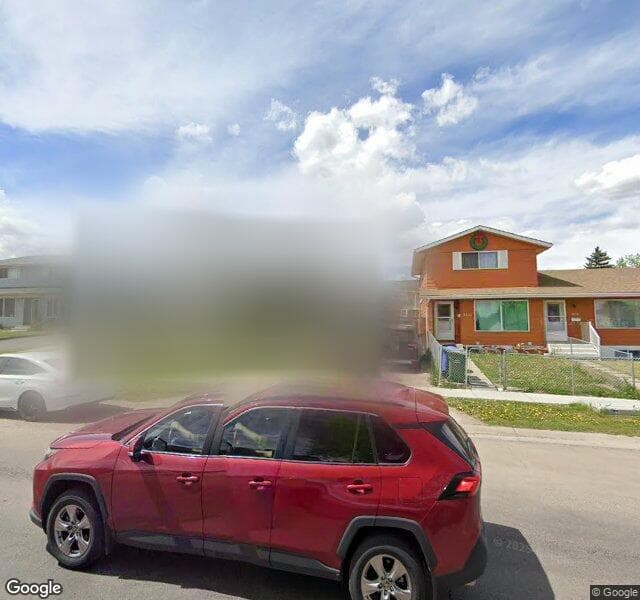 Street view of 3324 Radcliffe Drive SE, Calgary