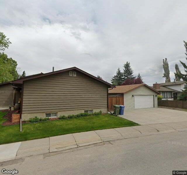 Street view of 15424 Deer Run Drive SE, Calgary