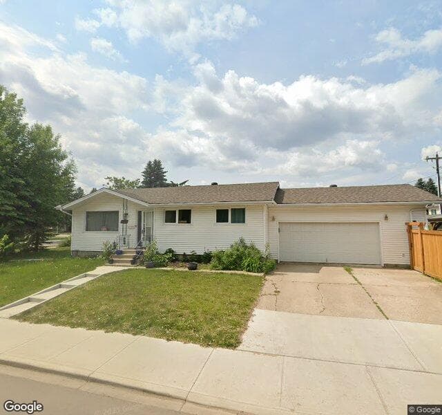 Street view of 5504 105 Street NW, Edmonton