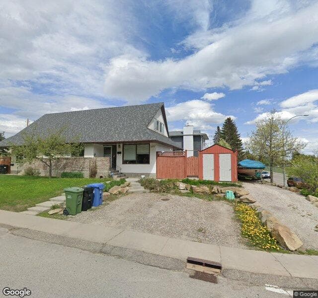 Street view of 229 Avonburn Road SE, Calgary
