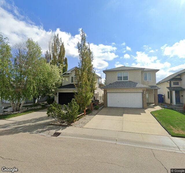 Street view of 15003 128 Street NW, Edmonton