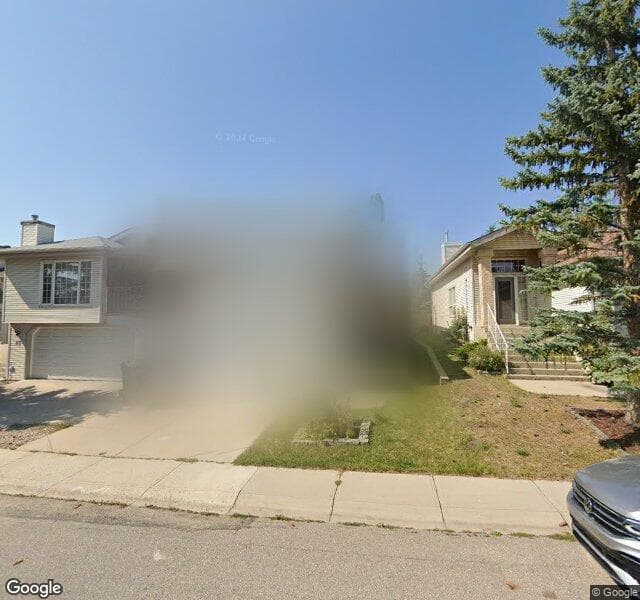 Street view of 27 Millbank Hill SW, Calgary