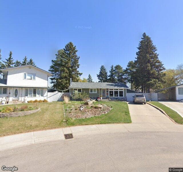 Street view of 13527 121 Street NW, Edmonton