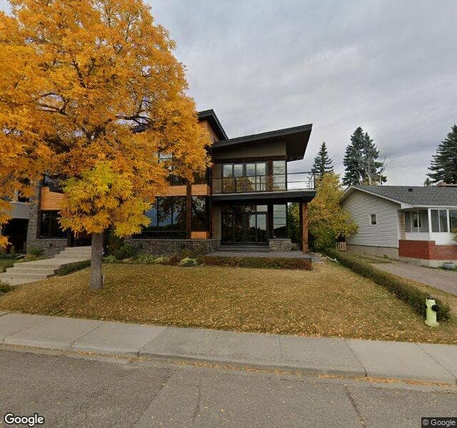Street view of 2536 Toronto Crescent NW, Calgary