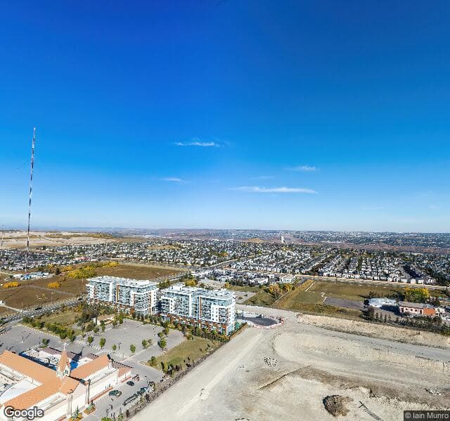 Street view of 315-8235 8 Avenue SW, Calgary