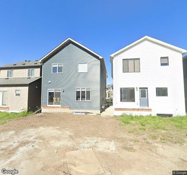 Street view of 96 Homestead Grove NE, Calgary