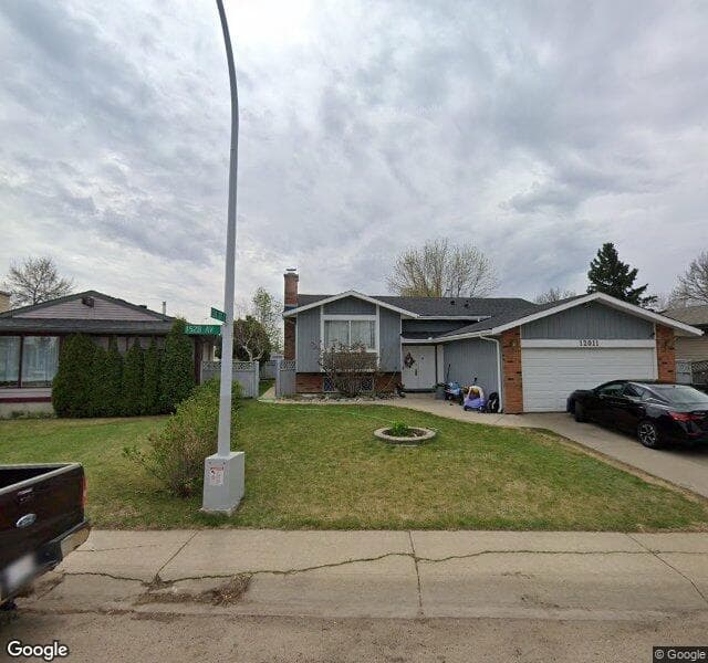 Street view of 12011 152B Avenue NW, Edmonton