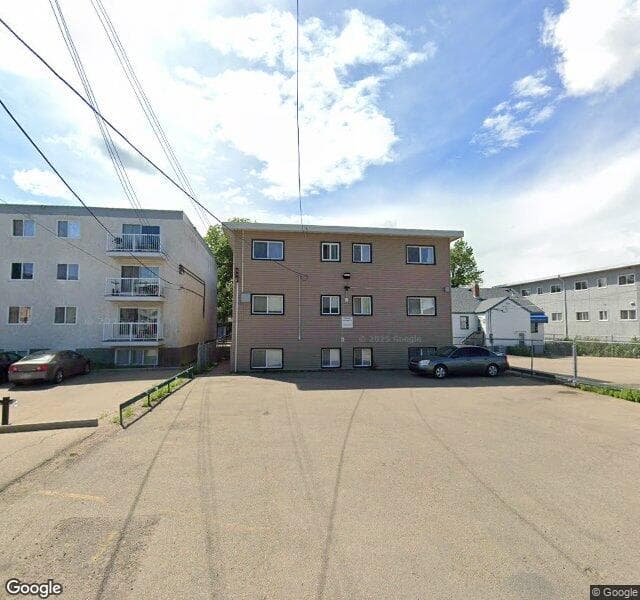 Street view of 101-10637 105 Street NW, Edmonton