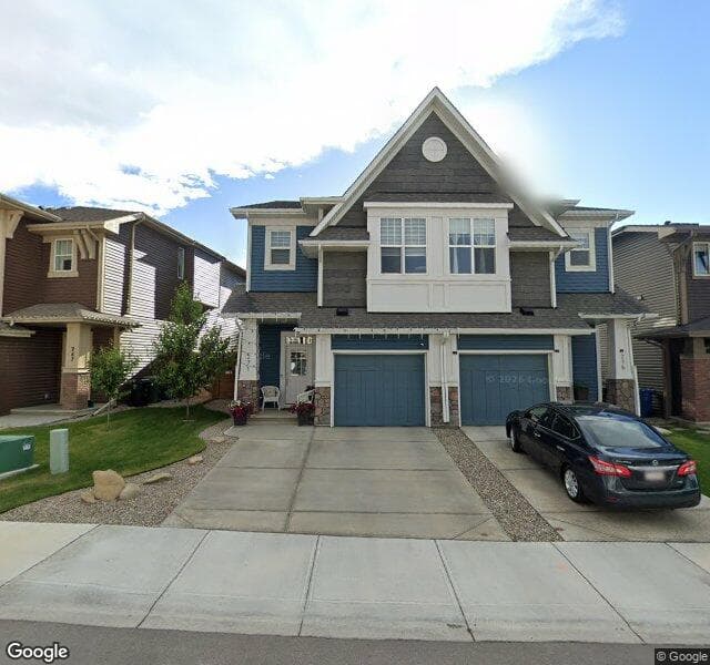 Street view of 271 Sage Bluff Rise NW, Calgary