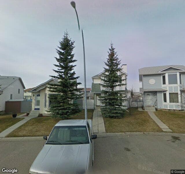 Street view of 212 Covington Bay NE, Calgary