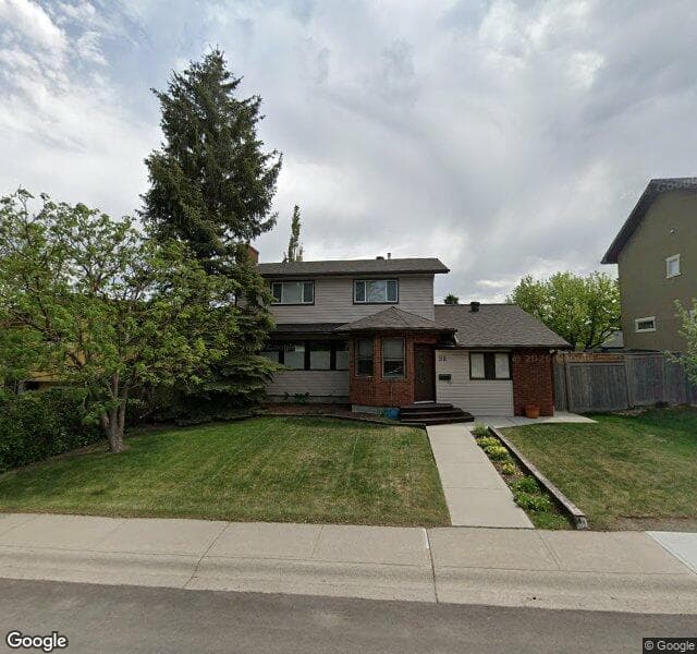 Street view of 52 Norseman Place NW, Calgary