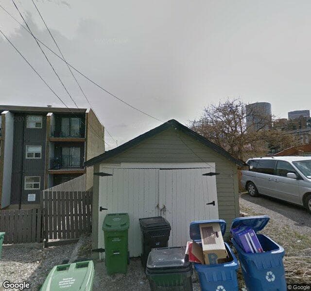 Street view of 404 1 Avenue NE, Calgary