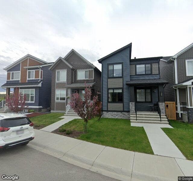 Street view of 132 Wolf Creek Manor SE, Calgary