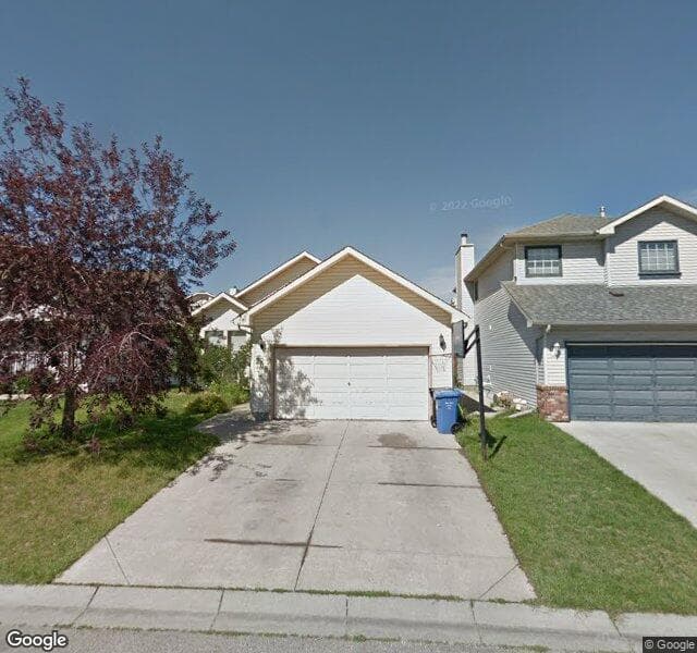 Street view of 208 Hawkland Circle NW, Calgary