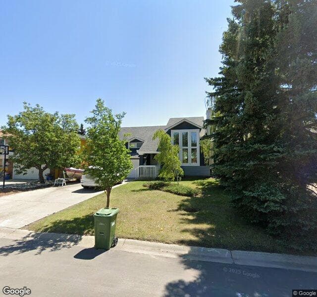 Street view of 6703 Coach Ridge Road SW, Calgary