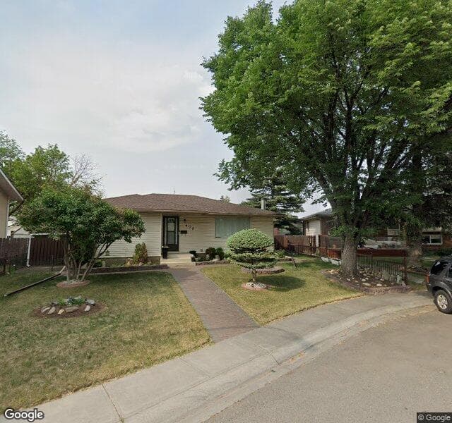 Street view of 408 Pinegreen Close NE, Calgary