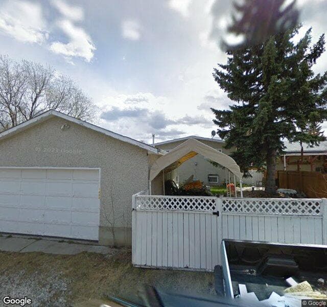 Street view of 1404 109 Avenue SW, Calgary
