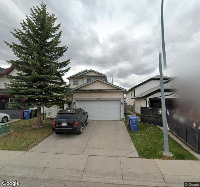 Street view of 87 Carmel Close NE, Calgary