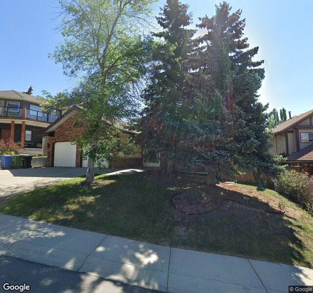 Street view of 19 Stradbrooke Rise SW, Calgary