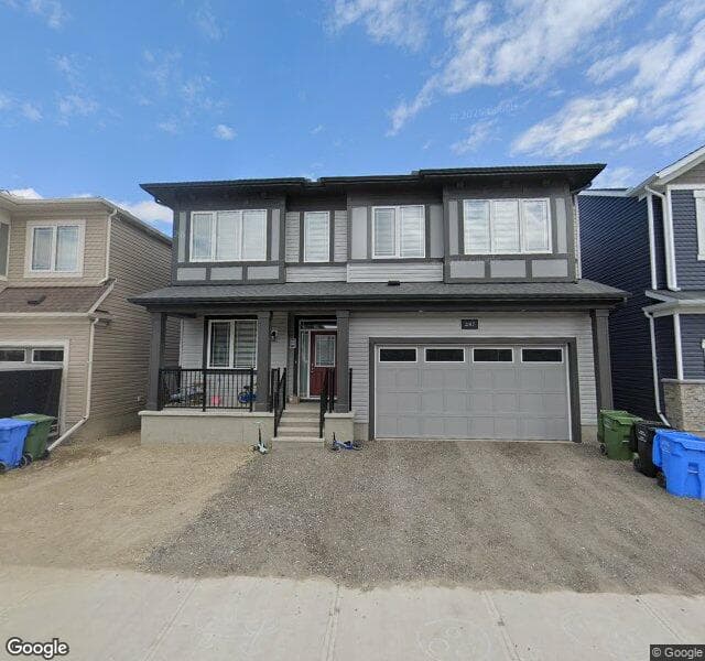 Street view of 247 Carringford View NW, Calgary