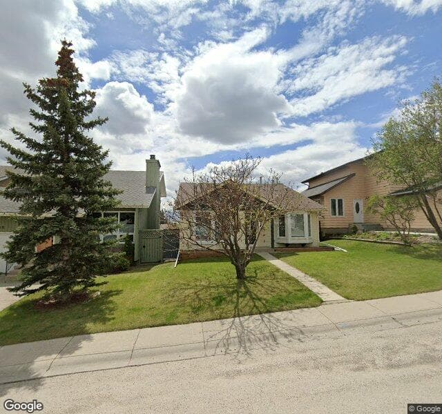 Street view of 256 Edgeland Road NW, Calgary