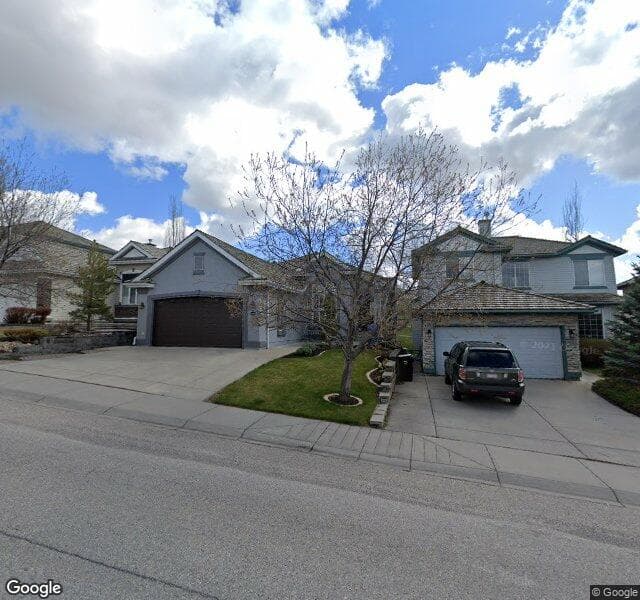 Street view of 3758 Springbank Drive SW, Calgary