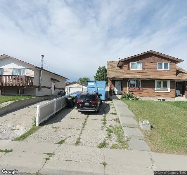 Street view of 3895 Fonda Way SE, Calgary