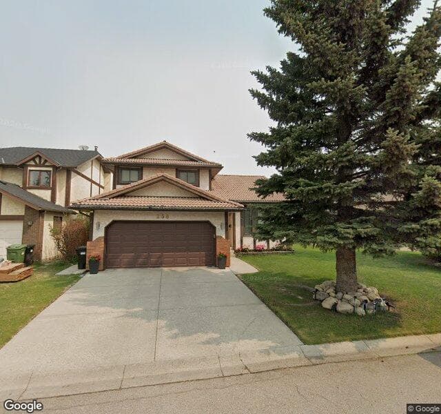 Street view of 256 Edcath Place NW, Calgary
