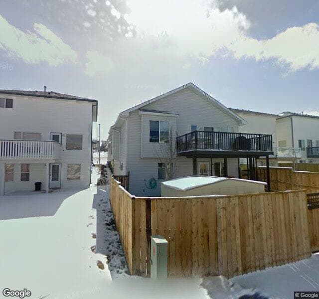 Street view of 9545 Hidden Valley Drive NW, Calgary