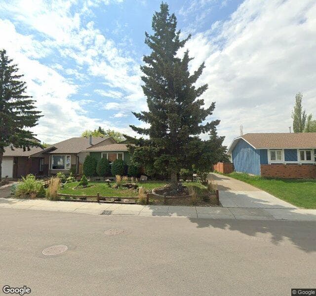 Street view of 9851 165 Avenue NW, Edmonton