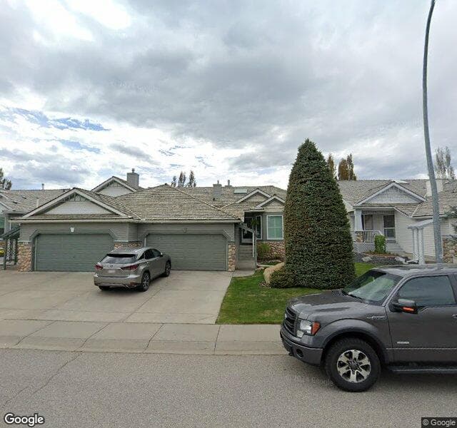 Street view of 134 Chaparral Close SE, Calgary