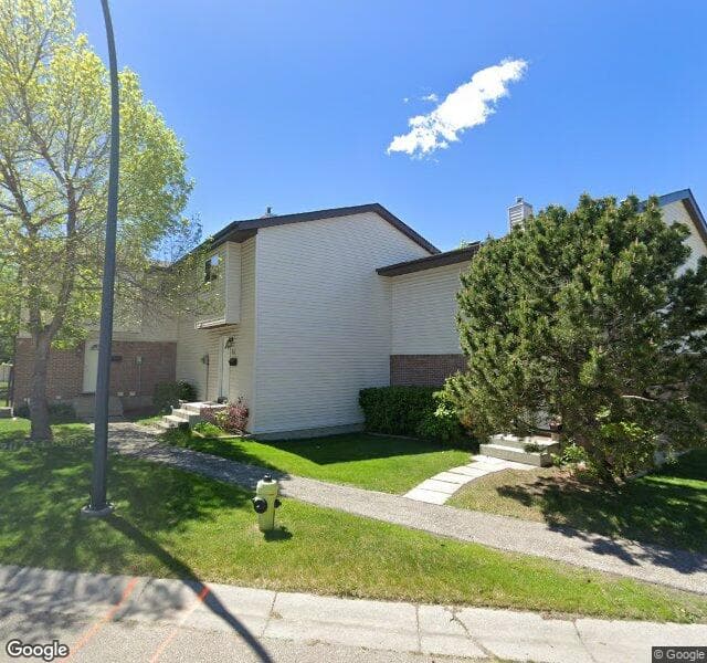 Street view of 53-32 Whitnel Court NE, Calgary