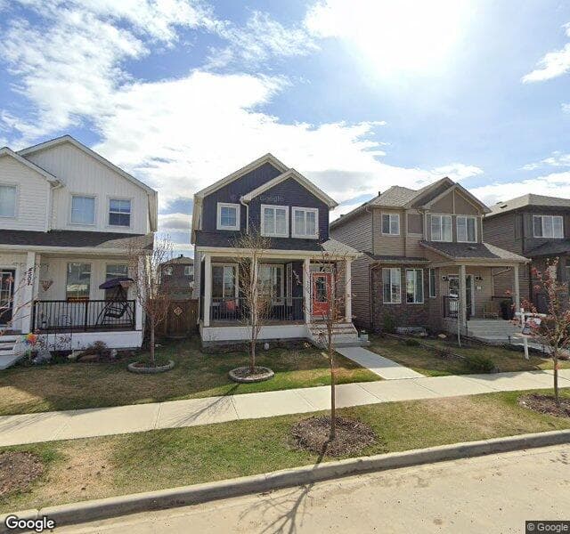 Street view of 1190 Keswick Drive SW, Edmonton