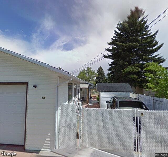 Street view of 2439 43 Street SE, Calgary
