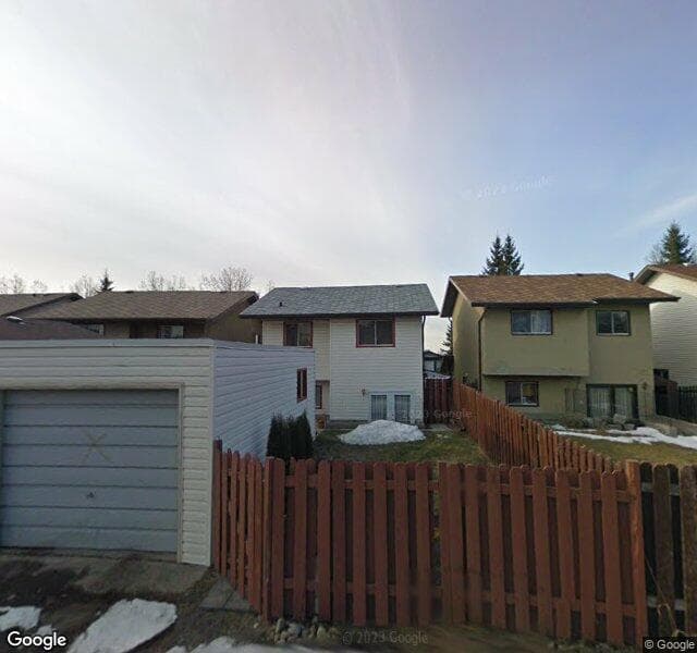 Street view of 8012 Ranchview Drive NW, Calgary