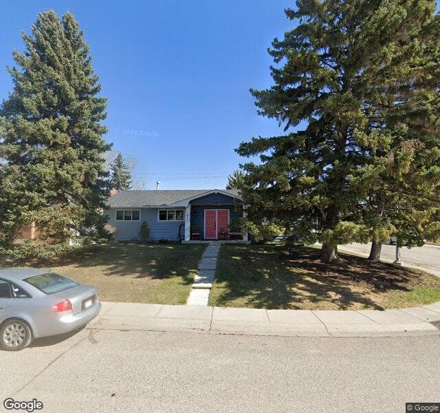 Street view of 727 Parkvalley Road SE, Calgary