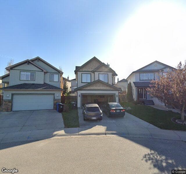 Street view of 38 Evansmeade Manor NW, Calgary