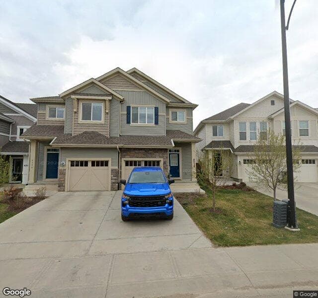 Street view of 4318 Cooke Lane SW, Edmonton
