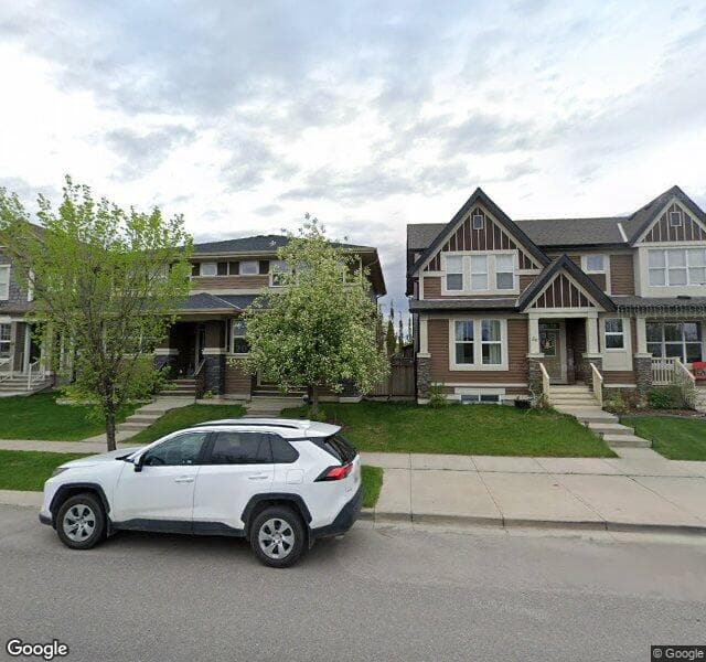 Street view of 30 Chaparral Valley Square SE, Calgary