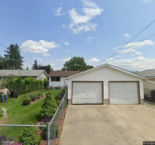 Street view of 13544 137 Street NW, Edmonton