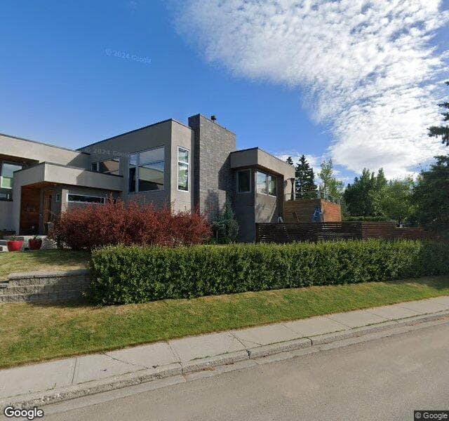 Street view of 4 Coleridge Crescent NW, Calgary
