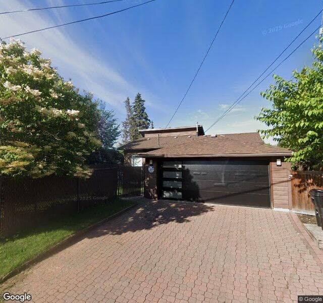 Street view of 9815 75 Street NW, Edmonton