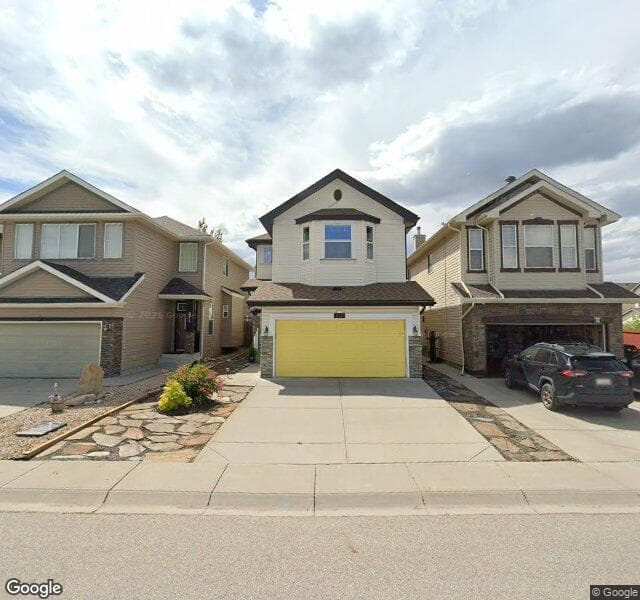 Street view of 374 Chaparral Ridge Circle SE, Calgary