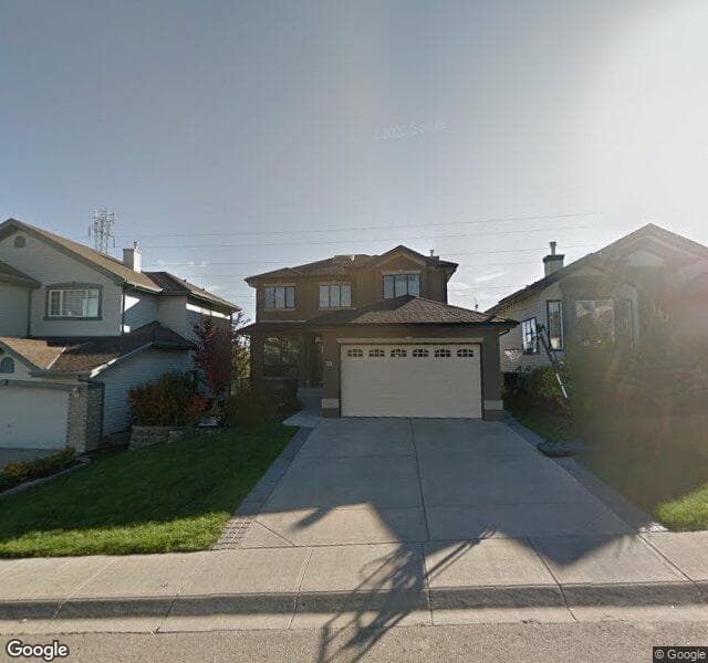 Street view of 22 Valley Creek Road NW, Calgary