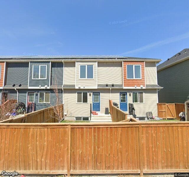 Street view of 1708-7451 Falconridge Boulevard NE, Calgary
