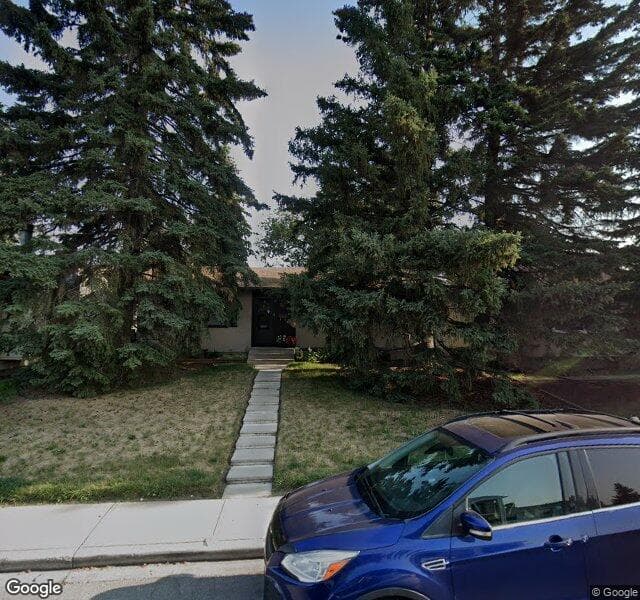 Street view of 4606 Marbank Drive NE, Calgary
