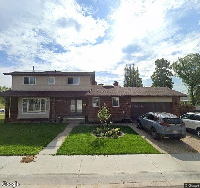 Street view of 15447 103 Street NW, Edmonton