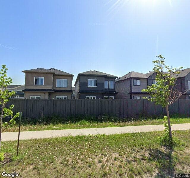 Street view of 16816 49 Street NW, Edmonton